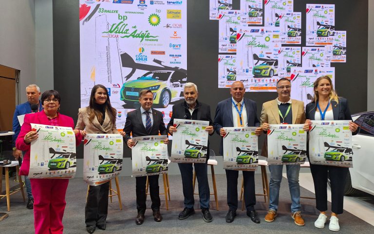 Balance positivo para el 33º Rallye Internacional bp Villa de Adeje Tenerife Trofeo CICAR en Fitur