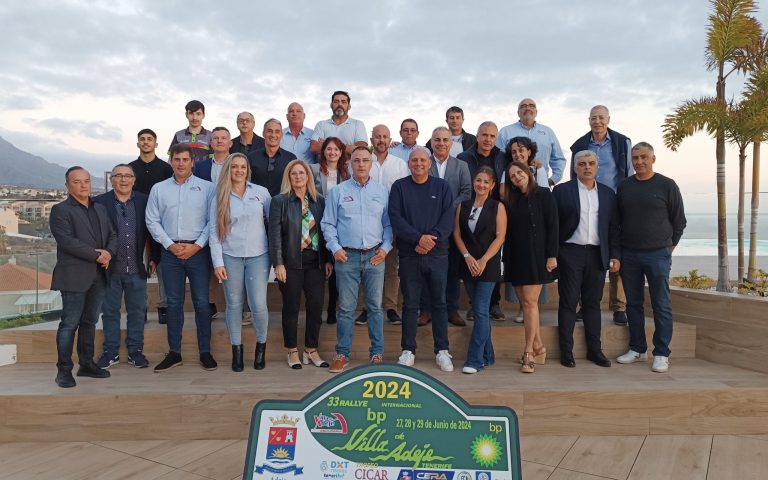 33º Rallye Internacional bp Villa de Adeje Tenerife Trofeo CICAR: cóctel de agradecimiento con patrocinadores y colaboradores