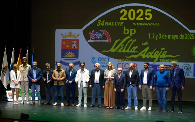 34º Rallye Internacional bp Villa de Adeje Tenerife Trofeo CICAR, inicio de las actividades tras la presentación oficial