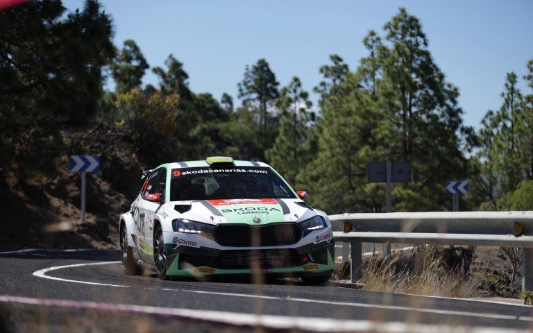 Lukyanyuk-Kulikov, los más rápidos en el shakedown del 35º Rallye Internacional Villa de Adeje Tenerife Trofeo Cicar